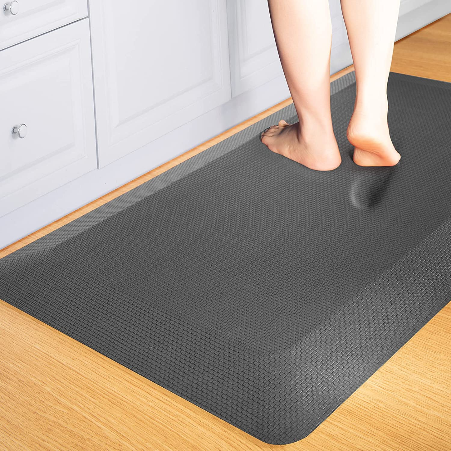 Comfort Anti slip Salon Office Desk Anti-fatigue PVC Standing Washable Kitchen Floor Anti Fatigue Mat