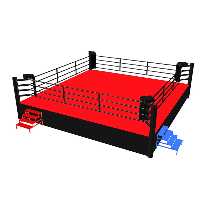 boxing ring Customized high quality canvas elastic ropes good price mma professional kick boxing ring