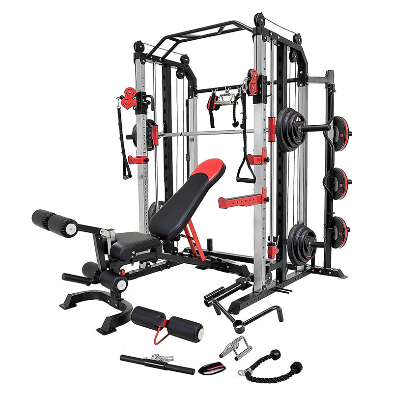 Multi Functional Trainer Power Exercise Rack for Fitness Home Gym