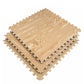 Wood Grain Floor Mat eva puzzle interlocking protective flooriong Anti Slip