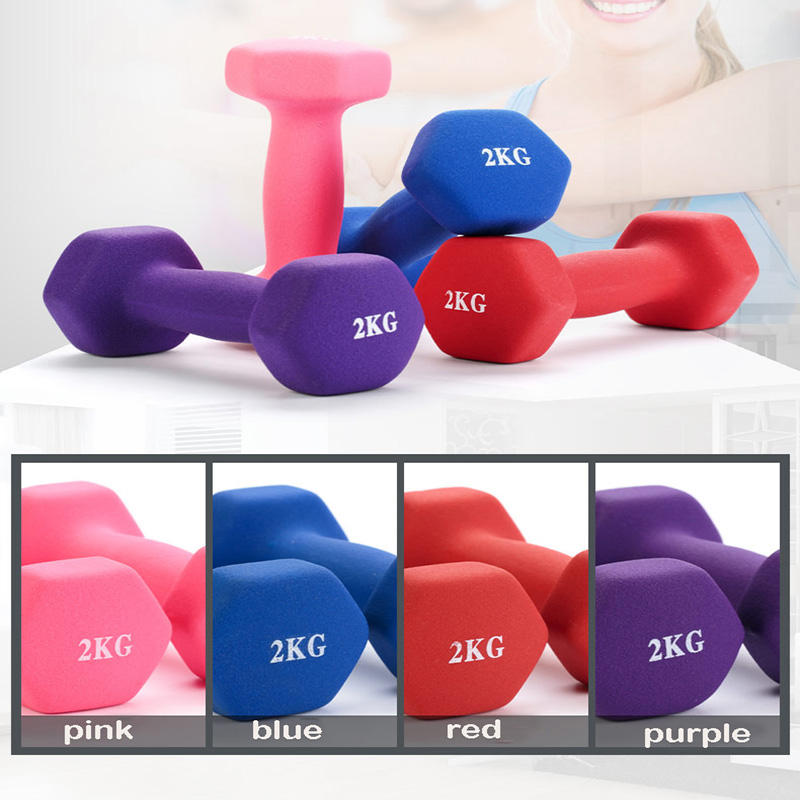 colorful power training premium rubber wholesale weights equipment fitness cheap rubber hex gym dumbbell