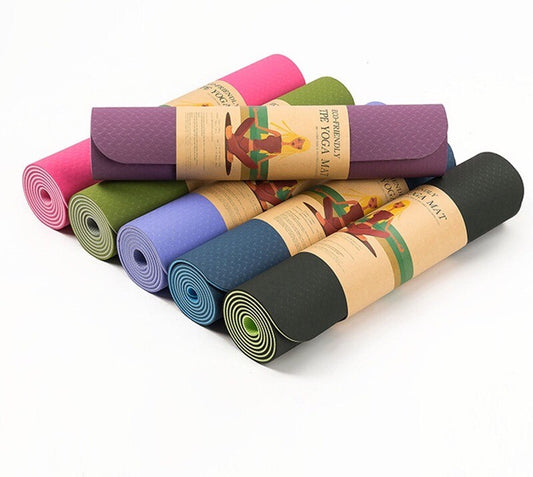 PVC Yoga Mat Non Slip Textured Surface Eco Friendly Yoga Mat