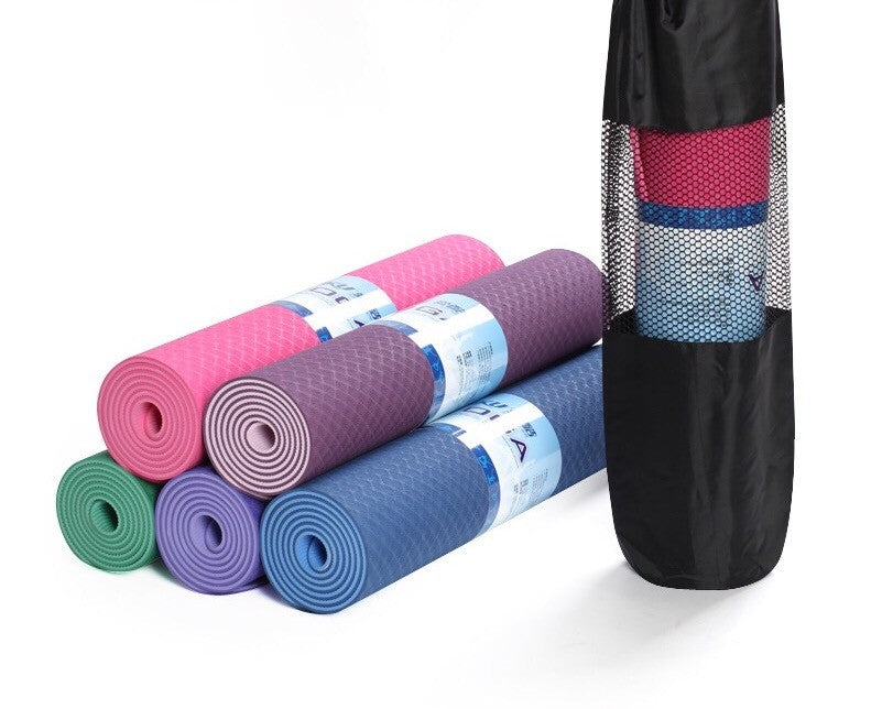 PVC Yoga Mat Non Slip Textured Surface Eco Friendly Yoga Mat