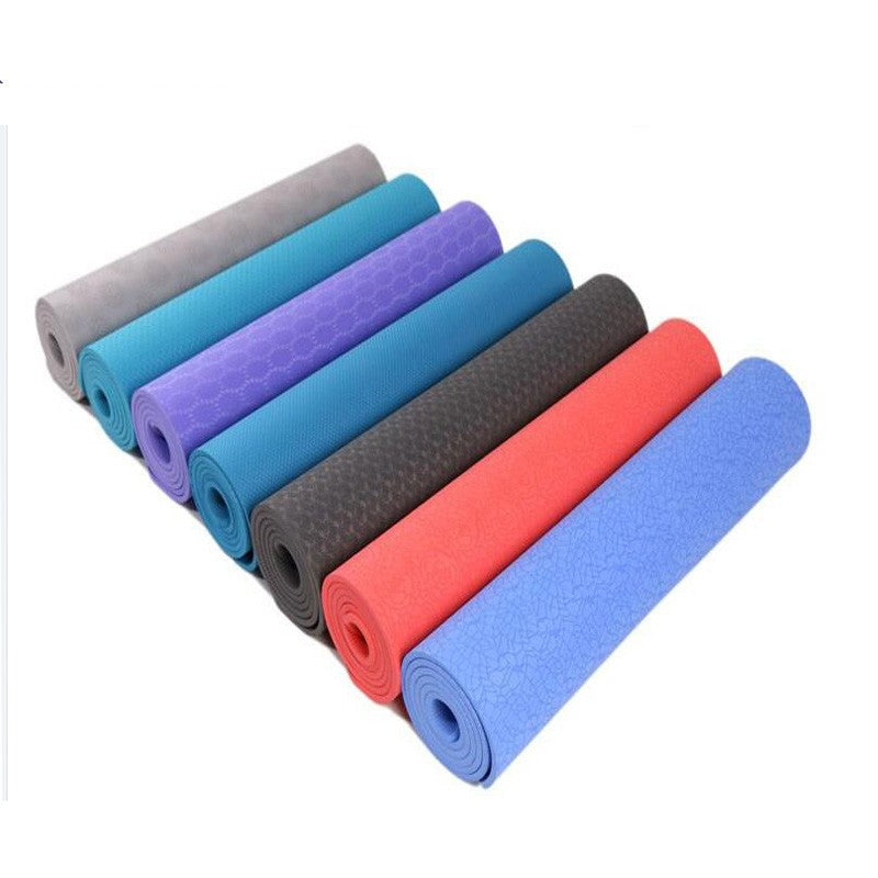 PVC Yoga Mat Non Slip Textured Surface Eco Friendly Yoga Mat