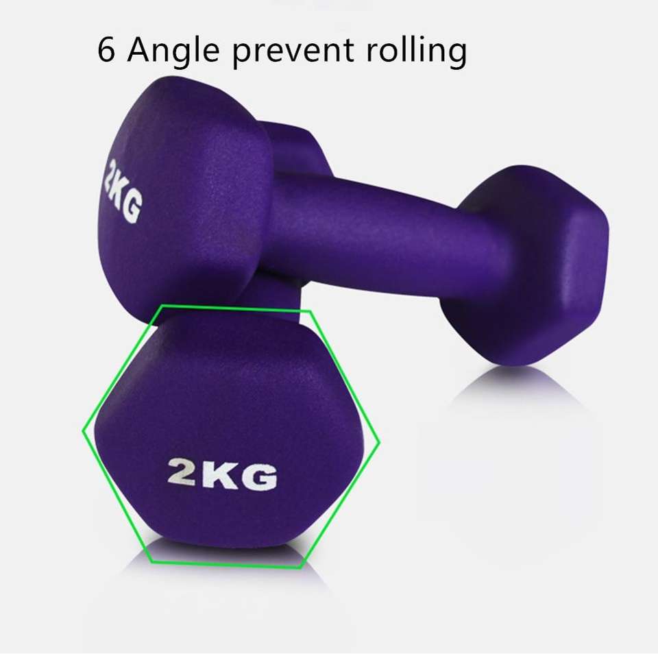 colorful power training premium rubber wholesale weights equipment fitness cheap rubber hex gym dumbbell