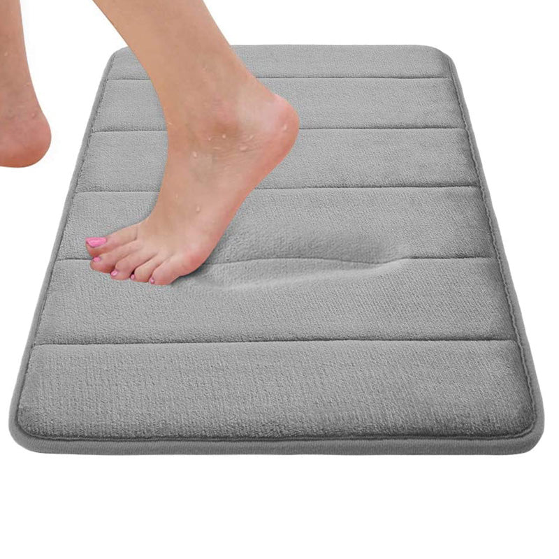 OEM custom good quality non-slip memory foam bath mat/bath rug