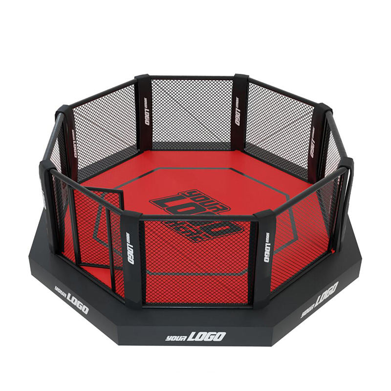 MMA UFC Octagon Cage Customized Size Logo Taekwondo Karate Wrestling Judo MMA Cage ONEMAX Premium Quality    octagon ring  fight cage