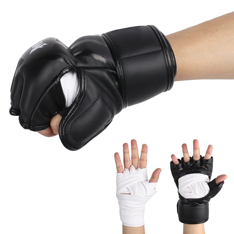 High Quality Pu Mma Gloves Ufc Gloves for Training Customized Ufc Mma Gloves