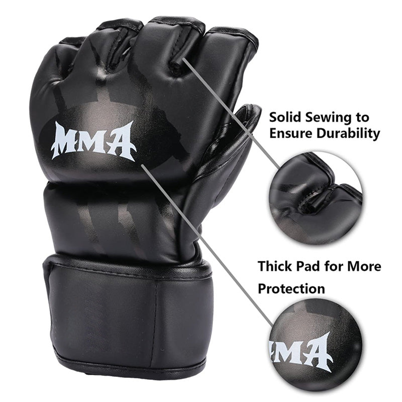 High Quality Pu Mma Gloves Ufc Gloves for Training Customized Ufc Mma Gloves