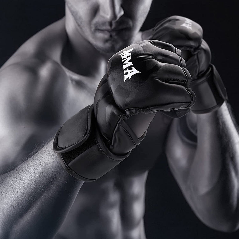 High Quality Pu Mma Gloves Ufc Gloves for Training Customized Ufc Mma Gloves